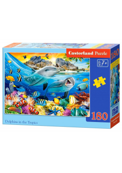 Puzzle 180 Dolphins in the Tropics CASTOR