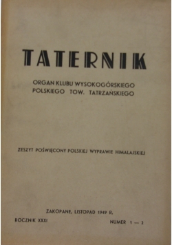 Taternik nr. 1-2, 1949r.