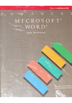 Advanced Microsoft Word