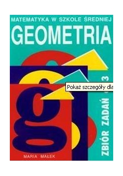 Geometria cz.3 Zbiór zadań