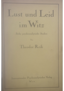 Lust und Leid im Witz, 1929 r.
