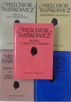 Dzieła emigracyjne.Zestaw 5 książek