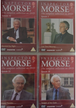 Inspector Morse, zestaw 4 DVD, nowe