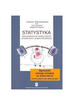 Statystyka. Wprowadzenie do analizy danych sondażowych i eksperymentalnych