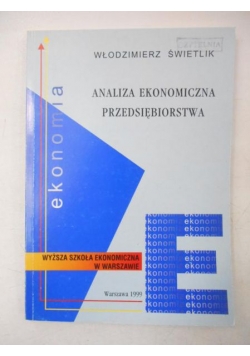 Analiza ekonomiczna przedsiębiorstwa