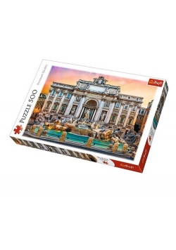 Puzzle Fontanna di Trevi Włochy 500