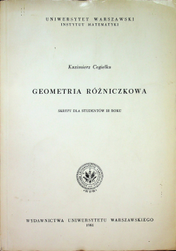 Geometria różniczkowa