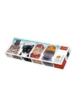 Puzzle Panorama Puszysta ekipa 500 nowe