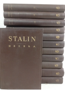 Stalin, dzieła. Zestaw 12 kasiążek