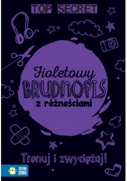 Brudnopis z różnościami. Fioletowy