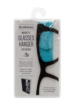 Bookaroo Glasses hanger - uchwyt na okulary do książki turkusowy