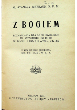 Z Bogiem 1934 r.