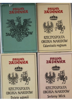 Rzeczpospolita Obojga Narodów zestaw 4 książek