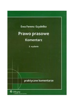 Prawo prasowe Komentarz