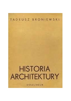 Historie Architektury