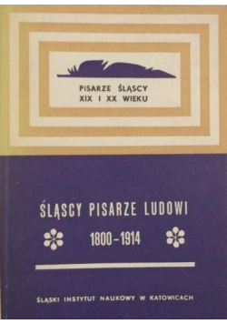 Śląscy pisarze ludowi 1800 1914