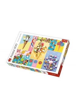 Puzzle Ulubione słodycze 500