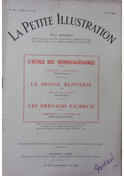 La Petite Illustration 20 Juin 1925r.