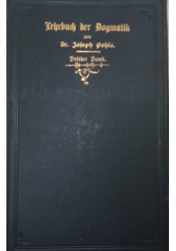 Leekrbuch der Dogmatik ,1910 r.