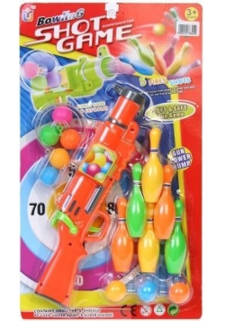 Pistolet na piłki z akcesoriami