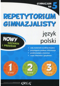 Repetytorium gimnazjalisty język polski