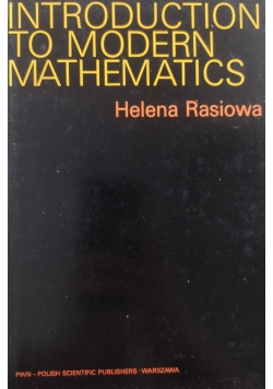 Introductions to modern mathematics