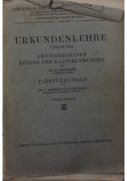 Grundbergriffe konigs und kaiserurkunden