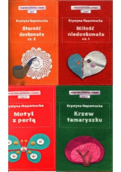 Miłość niedoskonała cz.1/ Motyl z perłą/ Starość doskonała cz.2/ Krzew tamaryszku, 4 książki