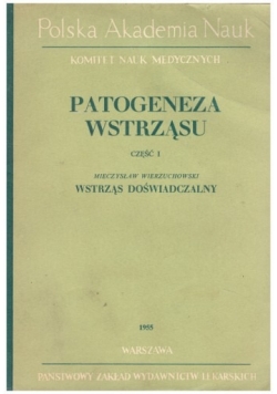 Patogeneza wstrząsu cz.1