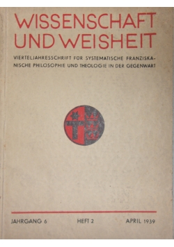 Wissenschaft ind Weisheit, 1939 r.