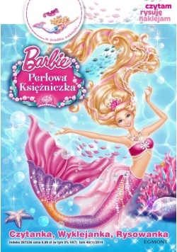 Czytam i naklejam. Barbie perłowa księżniczka