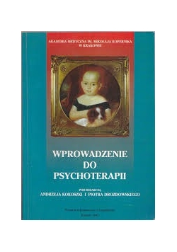 Wprowadzenie do  psychoterapii