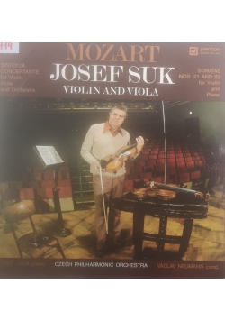Josef Suk Violin and Viola,płyta winylowa