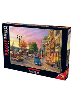 Puzzle 1000 Paryż o zachodzie słońca