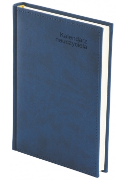 Kalendarz nauczyciela 2018/19 A5 tyg Vivella GRANAT
