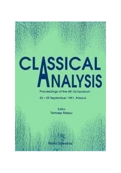 Classical Analysis