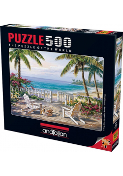 Puzzle 500 Widok na plażę