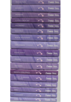 Danielle Steel Powieści 17 tomów