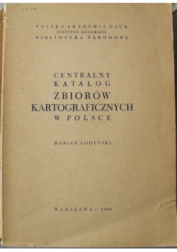 Centralny katalog zbiorów kartograficznych w Polsce