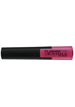 Zakreślacz Flasher różówy (10szt) HI-TEXT