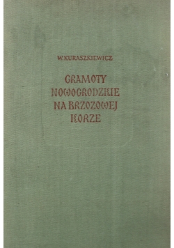 Gramoty Nowogrodzkie na brzozowej korze