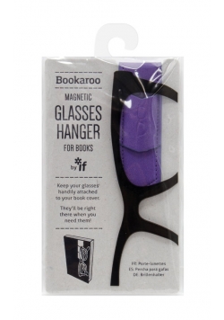 Bookaroo Glasses hanger - uchwyt na okulary do książki fioletowy
