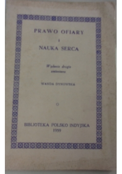 Prawo ofiary i nauka serca