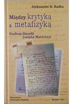 Między krytyką a metafizyką