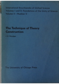 The Technique of Theory Construction, 1939 r.