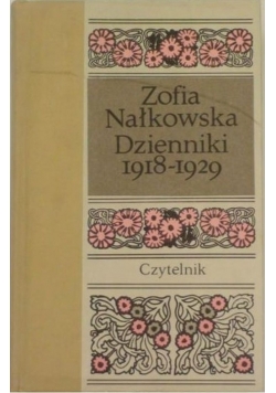 Zofia Nałkowska  dzienniki 1918  1929