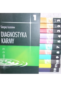 Diagnostyka Karmy ,zestaw 12 książek