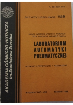 Laboratorium automatyki pneumatycznej