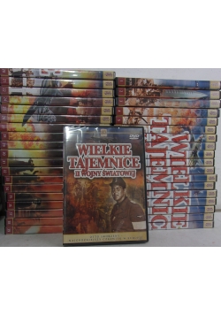 Wielkie tajemnice II Wojny Światowej, Zestaw 39 filmów DVD