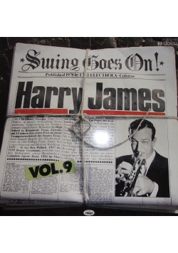 Swing Goes On! Harry James. Vol 9, Płyta winylowa